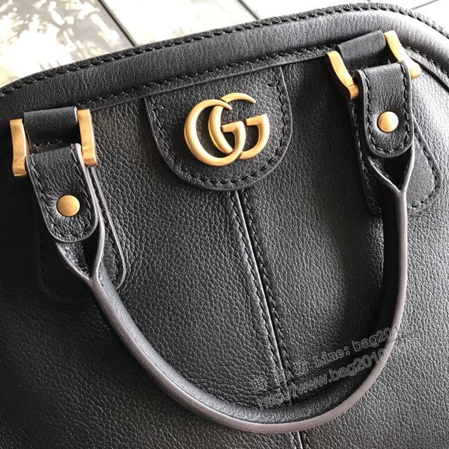 Gucci包 古馳女包 516459黑皮 Gucci新款手提包  gudj1084